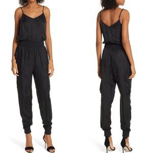 NWT Cinq a Sept Amia Jumsuit in Black size S